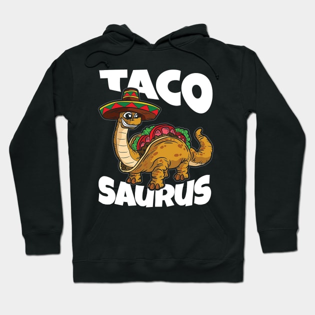 Taco Saurus Hoodie by catalinahogan